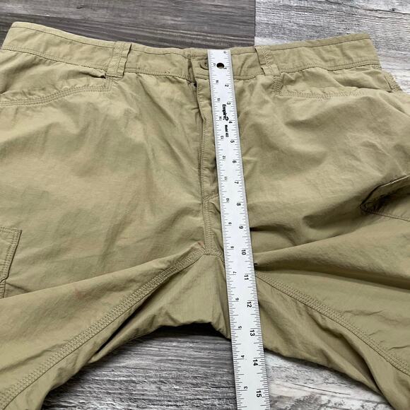 The North Face Tan Mens 36 Nylon Khaki Utility Cargo Hiking Gorpcore Shorts‎ - Picture 11 of 12